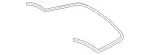 2057703000 - Body: Rear Weather-strip for Mercedes-Benz Image