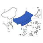 FR3Z6340110C - Body: Trunk Lid for Ford Image