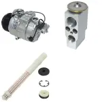 CK6125 - : 2010-2019 BMW A/C Compressor Kit - Short Compressor Replacement - UAC CK 6125 for UAC Image