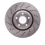 62063121 - : Disc Brake Rotor - Drilled for DYNAMIC FRICTION Image