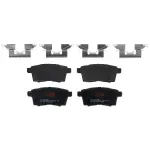 TXC1259 - : TRW PREMIUM BRAKING - CERAMIC BRAKE PAD SET - TXC1259 for TRW Image