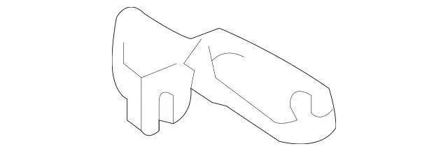 1707941314 - Body: Release Cable Bracket for Mercedes-Benz Image