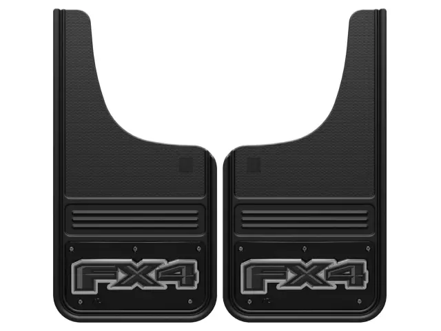 VHL3Z16A550E - : Splash Guards - Gatorback By Truck Hardware, Front FX4 W/Black Wrap for Ford: F-150 Image