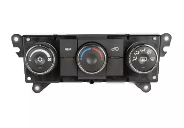 20917130 - : 2008-2012 GM - Heating and Air Conditioning Control Panel with Rear Window Defogger Switch for GM Image
