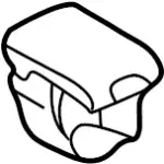 965101W300 - Body: Ashtray for INFINITI: QX4 Image