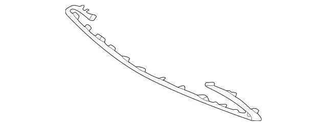 2388853501 - Attachment Parts: Trim Molding for Mercedes-Benz: E400, E450, E53 AMG Image image