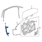 LJ8Z58222A01A - : Retainer for Ford: Mustang Mach-E Image