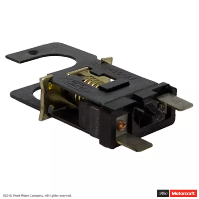 E9TZ13480A - Electrical: Stoplamp Switch for Ford: Aerostar, Bronco II, Crown Victoria, E-150, E-150 Club Wagon, E-150 Econoline, E-150 Econoline Club Wagon, E-250, E-250 Econoline, E-350 Club Wagon, E-350 Econoline, E-350 Econoline Club Wagon, E-350 Super Duty, E-450 Econoline Super Duty, E-450 Super Duty, E-550 Econoline Super Duty, E-550 Super Duty, Econoline Super Duty, Explorer, Ranger, Windstar | Lincoln: Town Car | Mercury: Grand Marquis, Marauder, Mountaineer Image