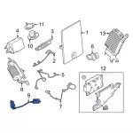 LJ8Z14D202H - : Amplifier Cable for Ford: Mustang Mach-E Image