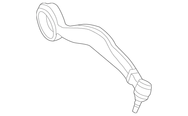 2123303211 - Front Axle: Tension Strut for Mercedes-Benz: CLS400, CLS550, E250, E350, E550 Image