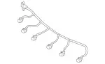 2185404732 - Attachment Parts: Electrical Wiring Harness for Mercedes-Benz Image