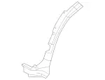 1668850524 - Detachable Parts: Cover, Bumper Area for Mercedes-Benz Image