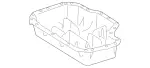 2780101928 - Engine: Oil Pan for Mercedes-Benz Image