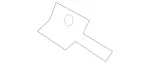 2317570314 - : Holder for Mercedes-Benz: SL400, SL450, SL550, SL63 AMG, SL65 AMG Image