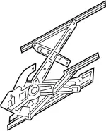 827211MA0B - Body: Window Regulator for Infiniti Image