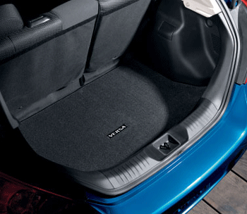 999E34T010CH - : Carpeted Cargo Mat - Charcoal - Hatchbacks for Nissan: Versa Image