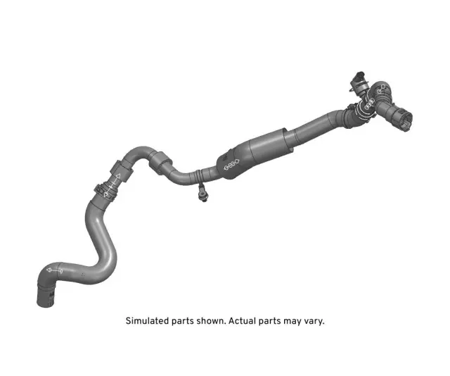 85510536 - HVAC: Heater Hose for Chevrolet: Silverado 1500, Silverado 1500 LTD | GMC: Sierra 1500, Sierra 1500 Limited Image
