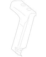 1669201016 - Rear Seat: Padding, Rr Seat Backrest for Mercedes-Benz Image