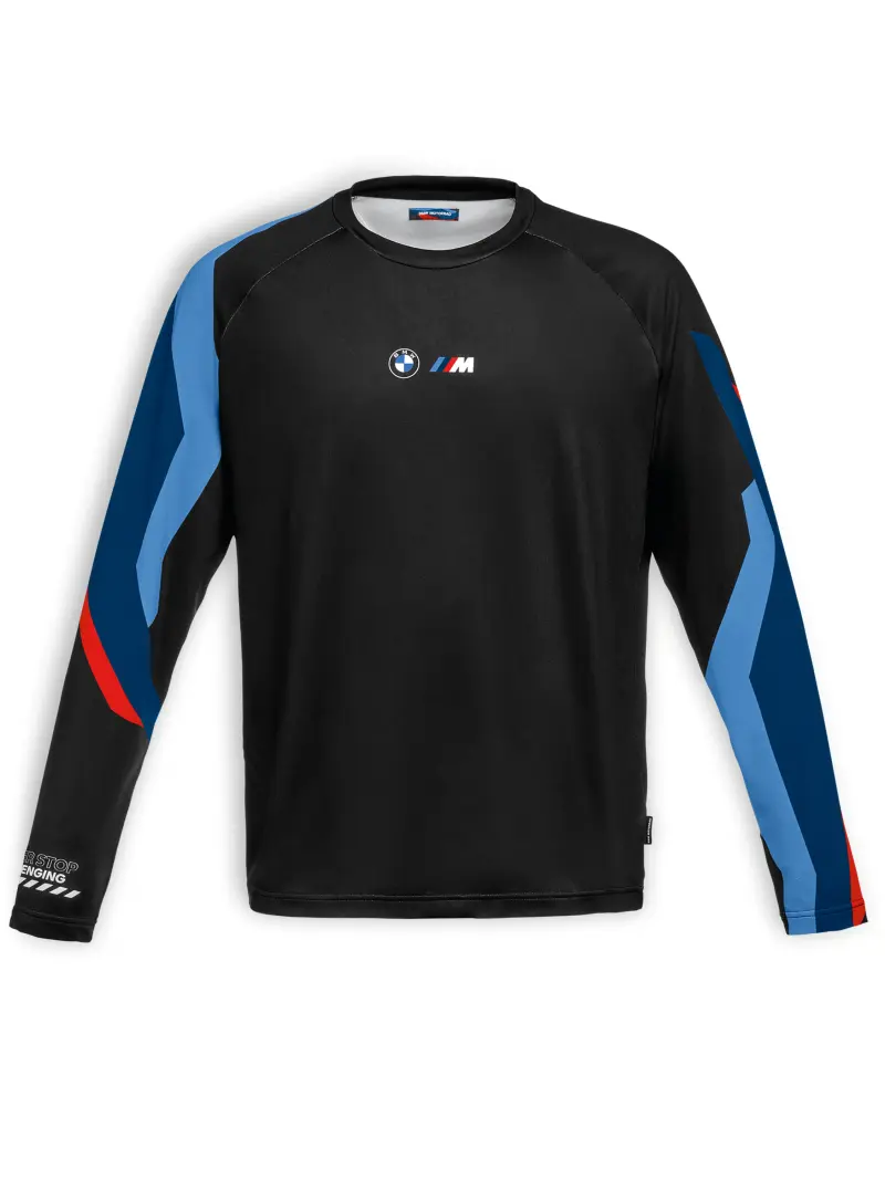 MENSMOTORSPORTLONGSLEEVEBLACK - : Mens Motorsport Long Sleeve - Black for BMW-Motorrad Image