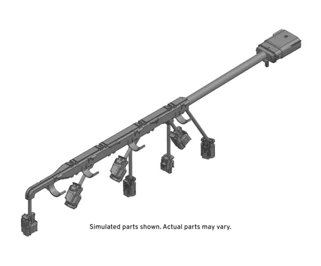 55505225 - : Fuel Injector Wiring Harness for Cadillac: CT4, CT5, CT6, XT5 | Chevrolet: Blazer | GMC: Acadia Image