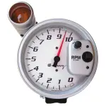 E5080 - : GAUGE, TACHOMETER, 5", 10K RPM, PEDESTAL W/ EXT. SHIFT-LITE, WHITE,5000 SERIES for Equus Image