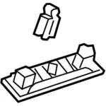 CV6Z5851748AA - Body: Quarter Panel Trim Cap for Ford Image