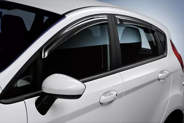 VGE8Z18246B - Exterior: Side Window Deflectors - 5-Door for Ford: Fiesta Image