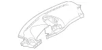 21168034879E22 - Body: Instrument Panel for Mercedes-Benz Image