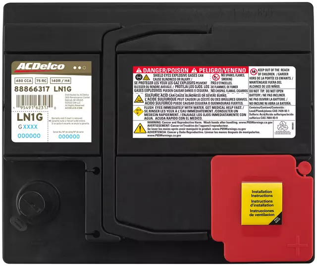 Battery - ACDelco (LN1G)