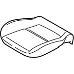 AM5Z58632A23B - Body: Seat Cushion Pad for Ford: Transit Connect Image