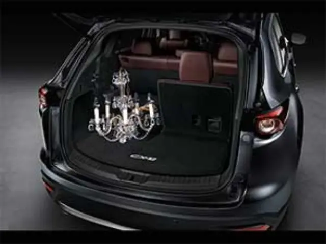 TA0BV0380 - Interior: Carpet Cargo Mat (Strap Seat Back Type) for Mazda: CX-9 Image