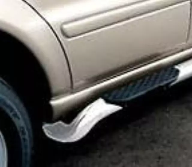 66880204 - : Side Step Bars - Polished Chrome for Mercedes-Benz Image