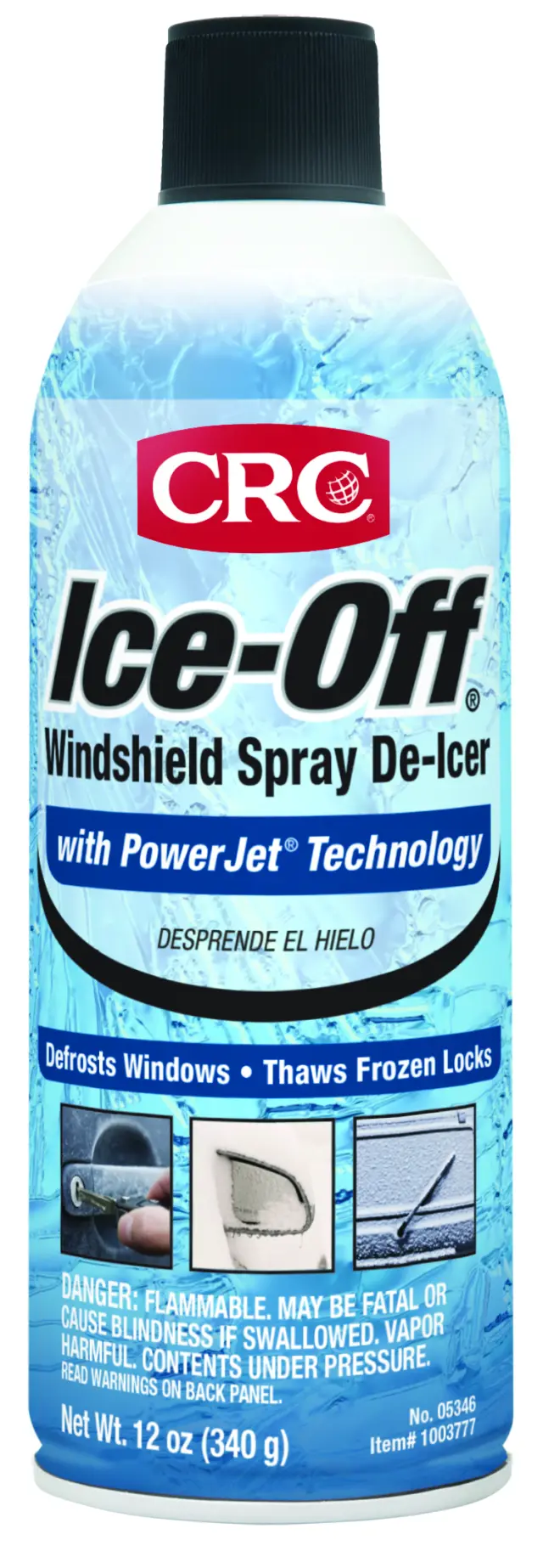 5346 - : Melts ice and snow on contact. Harmless to car finish. Thaws frozen locks. for CRC Image