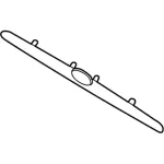 5S4Z54430A70BPTM - Body: Handle for FORD Image