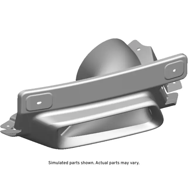 20901441 - : Driver Side Bumper Tail Pipe Bezel for Cadillac: XTS Image