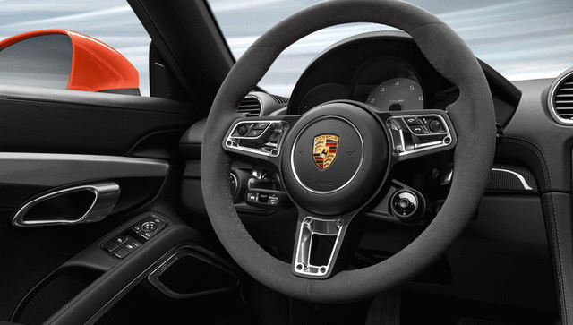 Gt Sports Steering Wheel In Alcantara - Porsche (991-044-400-20)