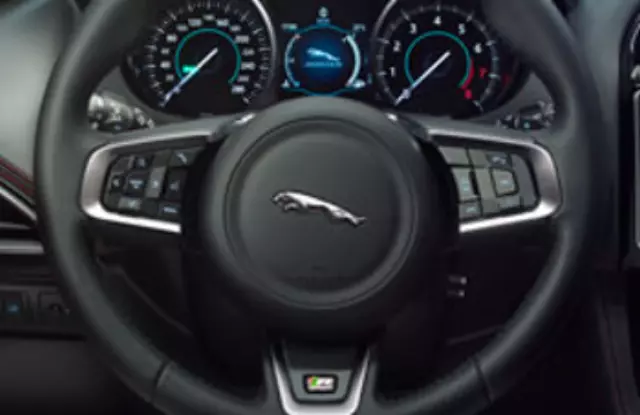 T4N5762PVJ - : Steering Wheel for Jaguar: F-Pace, XE, XF Image