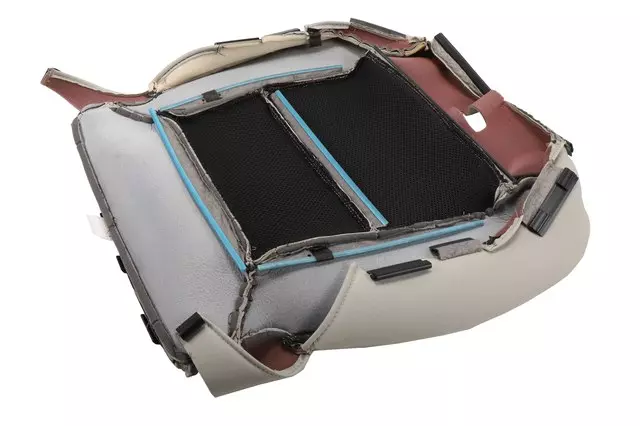 Very Light Platinum Passenger Seat Cushion Cover - GM (23471690)