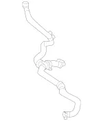 1905000372 - : Coolant Line for Mercedes-Benz: AMG GT S Image