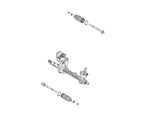 MU2Z3V504KRM - : Remanufactured Gear Assembly Steering for Ford Image