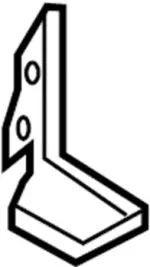 55315AL500 - : Brake Hose Upper Bracket for INFINITI: G25, G37, Q40, Q60 Image