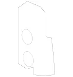 19945545 - Electrical System: Clip-Type Nut for Mercedes-Benz Image