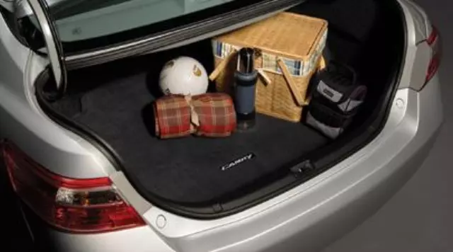 Cargo Mat, Carpet, Camry Logo, Charcoal - Toyota (PT206-03078-21)