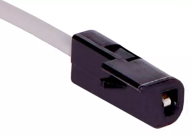 12101850 - : 1-Way Female Black Multi-Purpose Pigtail for Pontiac: Grand Prix Image