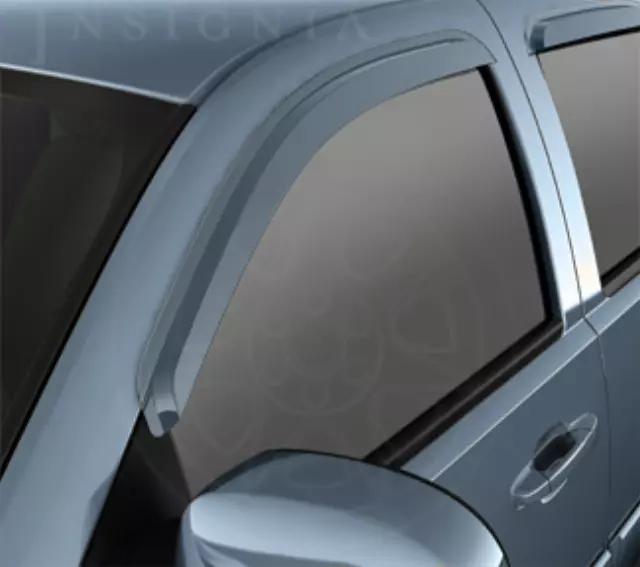 OEM NEW 2007-11 GM Chevrolet Window Weather Deflectors Rain Guards Vent 19153932 - GM (19153932)