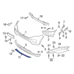 MB5Z8419AB - : Lower Molding for Ford: Explorer Image