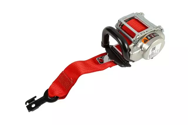 19352955 - : Torch Red Driver Seat Belt with Retractor and Pre-Tensioner for GM Image