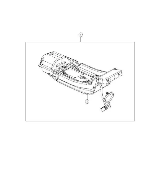 68236180AB - Electrical: Armrest Storage Tray for Mopar Image