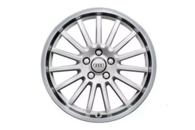 8T0071499EY9C - : 19inch 15-Spoke Alloy Wheel, Ibis White for Audi: A5 Quattro, S5 Image