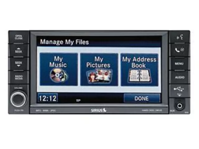 5064758AC - Electrical: Am/fm/dvd/hdd/mp3/sdars/rr Camera Radio for Mopar Image image